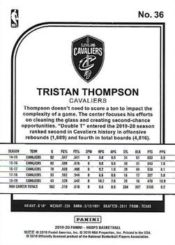 2019-20 Hoops #36 Tristan Thompson Back