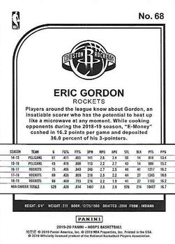 2019-20 Hoops #68 Eric Gordon Back
