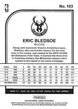 2019-20 Hoops #103 Eric Bledsoe Back