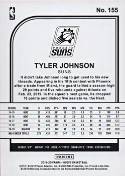 2019-20 Hoops #155 Tyler Johnson Back
