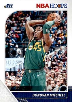 2019-20 Hoops #185 Donovan Mitchell Front