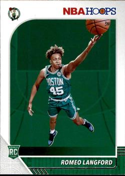 2019-20 Hoops #211 Romeo Langford Front