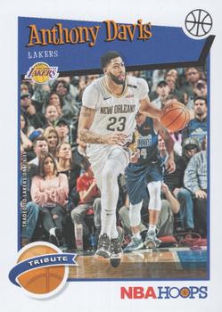 2019-20 Hoops #294 Anthony Davis Front