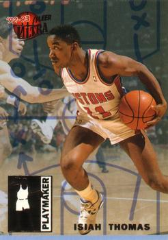 1992-93 Ultra - Playmakers #10 Isiah Thomas Front