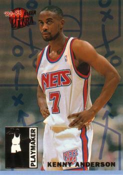 1992-93 Ultra - Playmakers #1 Kenny Anderson Front