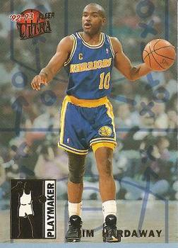 1992-93 Ultra - Playmakers #3 Tim Hardaway Front