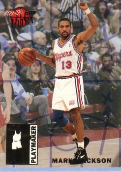 1992-93 Ultra - Playmakers #4 Mark Jackson Front