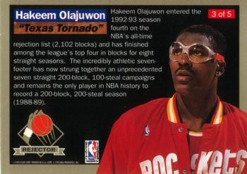 1992-93 Ultra - Rejectors #3 Hakeem Olajuwon Back