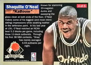 1992-93 Ultra - Rejectors #4 Shaquille O'Neal Back