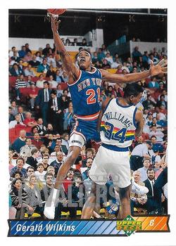 1992-93 Upper Deck #73 Gerald Wilkins Front