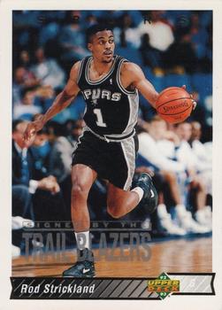 1992-93 Upper Deck #74 Rod Strickland Front