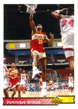 1992-93 Upper Deck #148 Dominique Wilkins Front