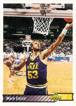 1992-93 Upper Deck #180 Mark Eaton Front