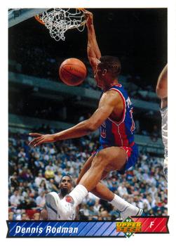 1992-93 Upper Deck #242 Dennis Rodman Front