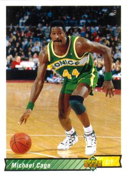 1992-93 Upper Deck #300 Michael Cage Front