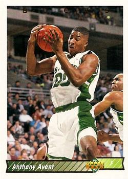 1992-93 Upper Deck #313 Anthony Avent Front