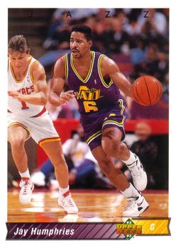 1992-93 Upper Deck #340 Jay Humphries Front