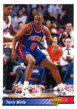  1992-93 Upper Deck Basketball #292 Terry Mills New