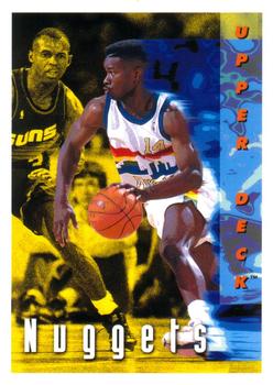 1992-93 Upper Deck #356 Denver Nuggets Front