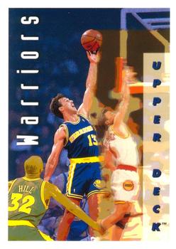 1992-93 Upper Deck #358 Golden State Warriors Front
