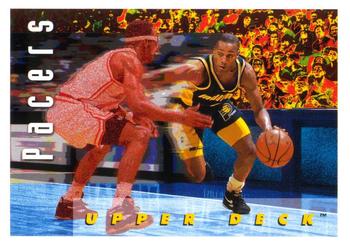 1992-93 Upper Deck #360 Indiana Pacers Front