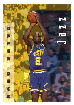 1992-93 Upper Deck #375 Utah Jazz Front