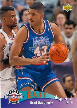 1992-93 Upper Deck #427 Brad Daugherty Front