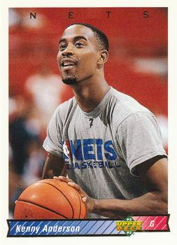 1992-93 Upper Deck #127 Kenny Anderson Front
