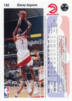 1992-93 Upper Deck #142 Stacey Augmon Back
