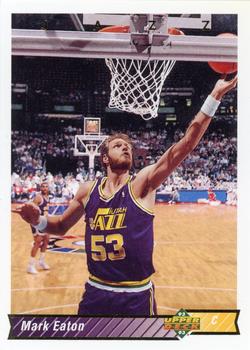 1992-93 Upper Deck #180 Mark Eaton Front