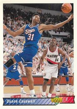 1992-93 Upper Deck #207 Duane Causwell Front