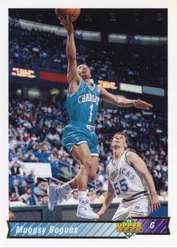 1991-1992 Upper Deck #242 Tyrone Muggsy Bogues Signed AUTO PSA