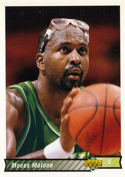 1992-93 Upper Deck #301 Moses Malone Front