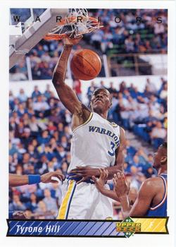1992-93 Upper Deck #305 Tyrone Hill Front