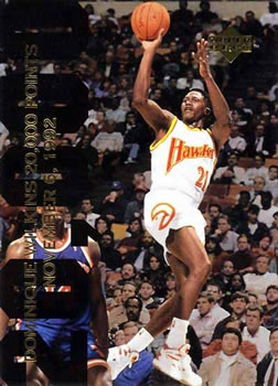 1992-93 Upper Deck #SP2 Dominique Wilkins / Michael Jordan  Front