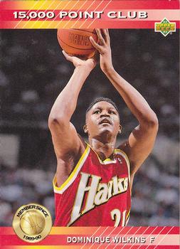 1992-93 Upper Deck - 15000-Point Club #PC1 Dominique Wilkins Front