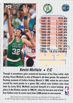 1992-93 Upper Deck - 15000-Point Club #PC2 Kevin McHale Back