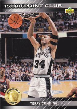 1992-93 Upper Deck - 15000-Point Club #PC14 Terry Cummings Front