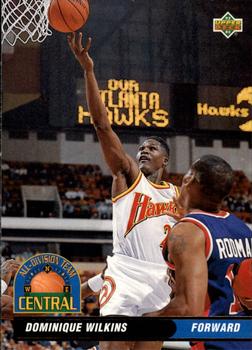 1992-93 Upper Deck - All-Division Team #AD7 Dominique Wilkins Front