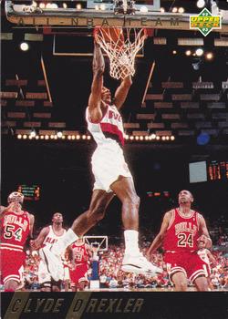 1992-93 Upper Deck - All-NBA Team #AN2 Clyde Drexler Front