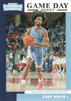 2019 Panini Contenders Draft Picks - Game Day Ticket #8 Coby White Front