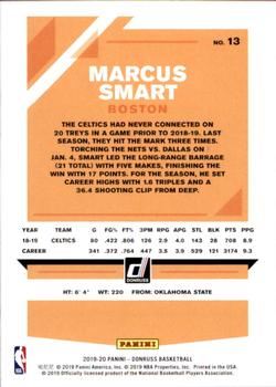 2019-20 Donruss #13 Marcus Smart Back