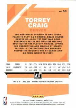 2019-20 Donruss #53 Torrey Craig Back