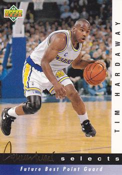 1992-93 Upper Deck - Jerry West Selects #JW15 Tim Hardaway Front