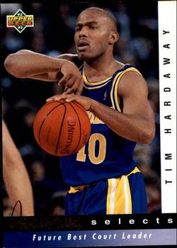 1992-93 Upper Deck - Jerry West Selects #JW20 Tim Hardaway Front