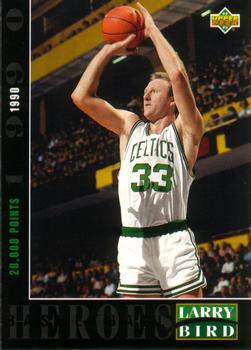 1992-93 Upper Deck - Basketball Heroes: Larry Bird #25 Larry Bird Front