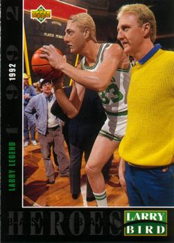 1992-93 Upper Deck - Basketball Heroes: Larry Bird #26 Larry Bird Front