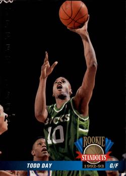 1992-93 Upper Deck - Rookie Standouts #RS11 Todd Day Front