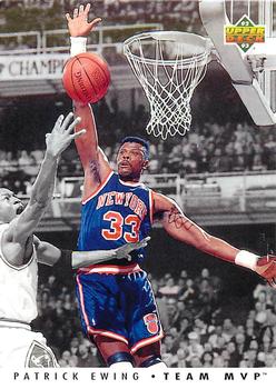 1992-93 Upper Deck - Team MVPs #TM19 Patrick Ewing Front