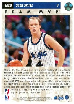 1992-93 Upper Deck - Team MVPs #TM20 Scott Skiles Back